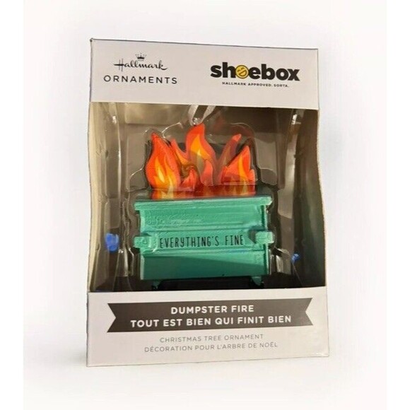 2024 Dumpster Fire Ornament - Picture 1 of 3